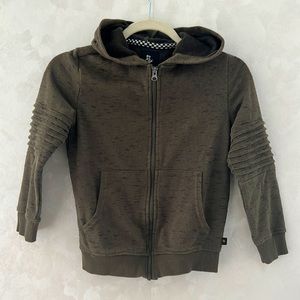 Art Class Boys Green Zip Up Hoodie